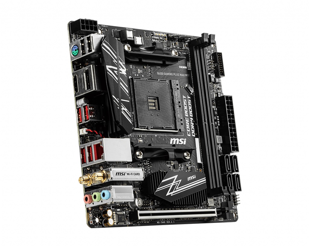 Дънна платка MSI B450I GAMING PLUS MAX WIFI