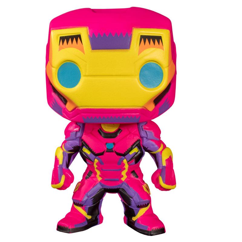 Фигурка Funko POP! Marvel: Black Light - Iron Man (Special Edition) #649
