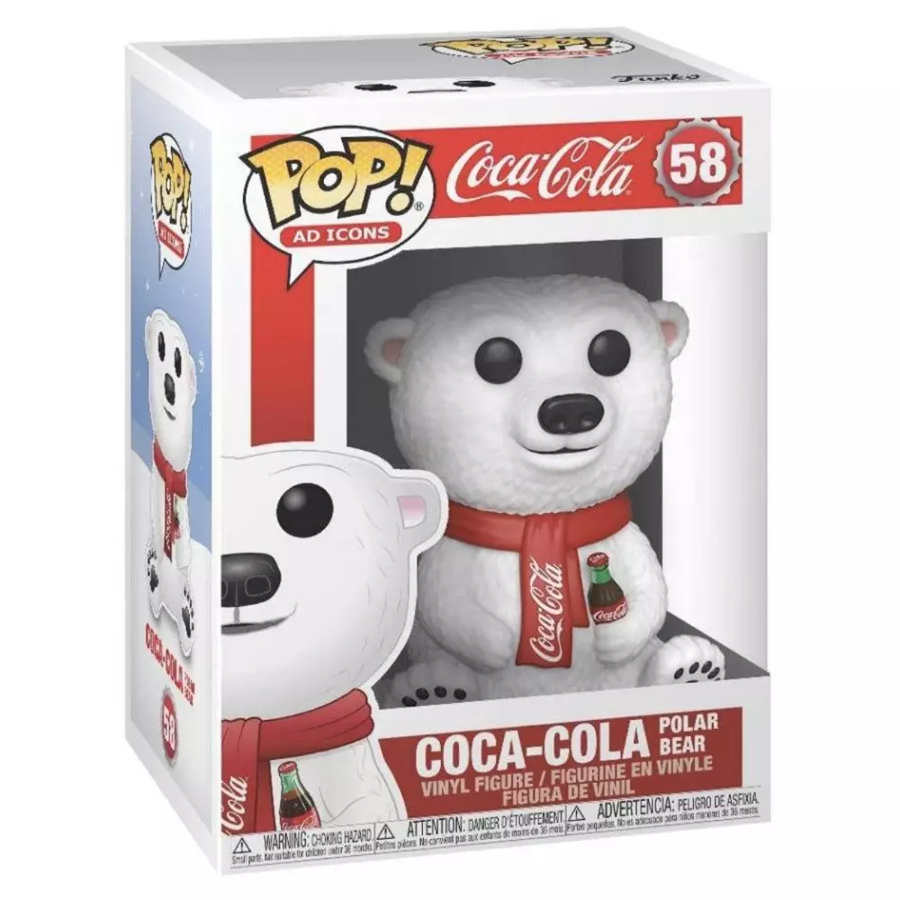 Фигурка Funko POP! Ad Icons: Coca-Cola - Polar Bear #58