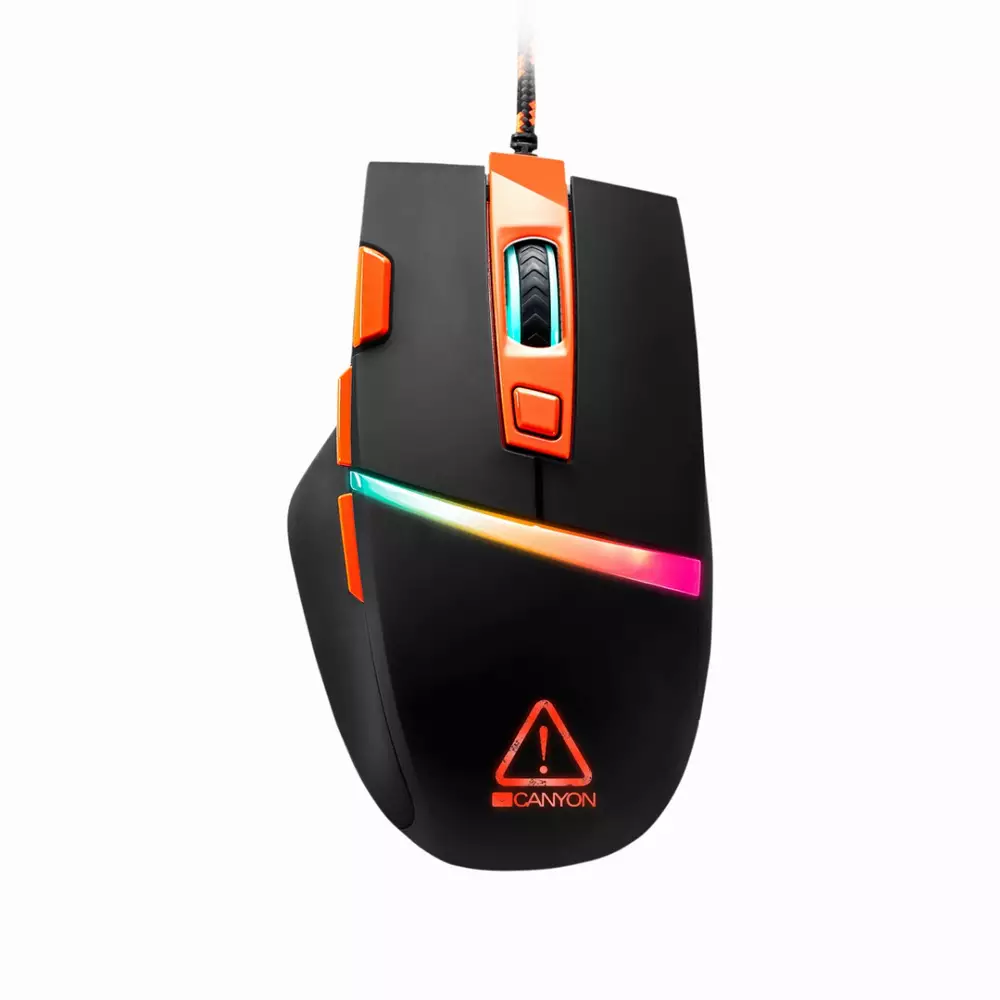 Геймърска мишка CANYON Sulaco GM-04 RGB - CND-SGM04RGB