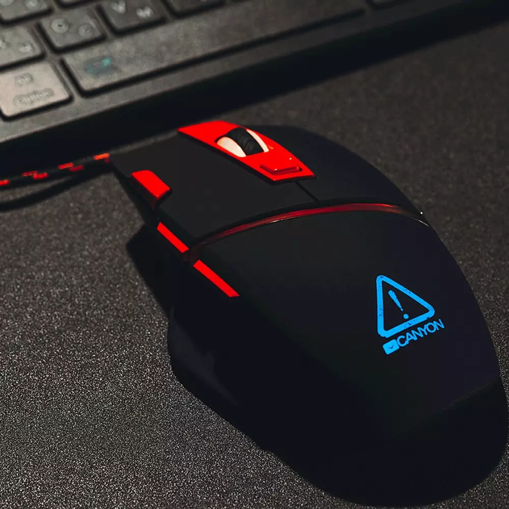 Геймърска мишка CANYON Sulaco GM-04 RGB - CND-SGM04RGB
