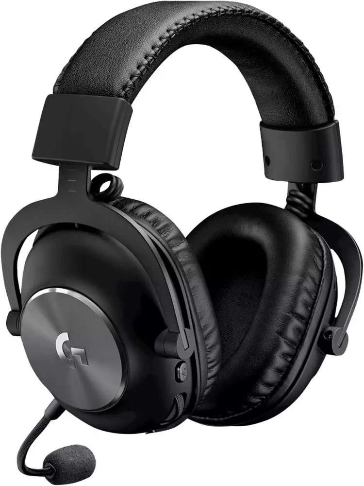 Безжични геймърски слушалки Logitech PRO X LIGHTSPEED Black - 981-000907