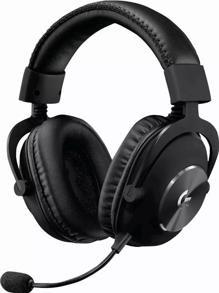 Безжични геймърски слушалки Logitech PRO X LIGHTSPEED Black - 981-000907