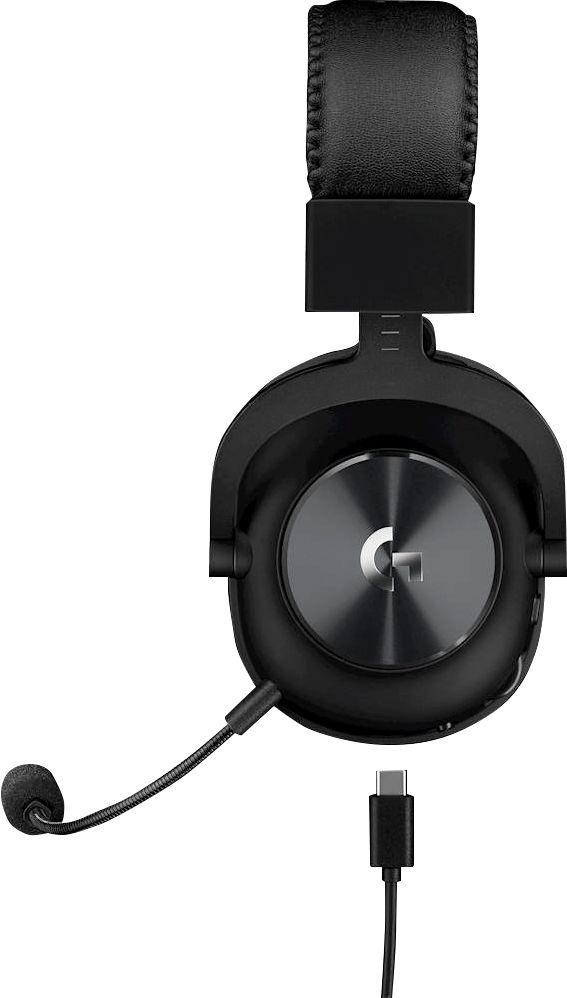 Безжични геймърски слушалки Logitech PRO X LIGHTSPEED Black - 981-000907