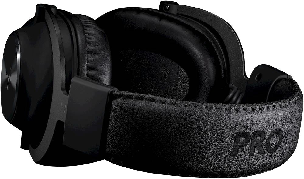 Безжични геймърски слушалки Logitech PRO X LIGHTSPEED Black - 981-000907