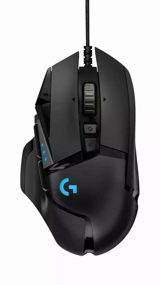 Геймърска мишка Logitech G502 Hero Black - 910-005470