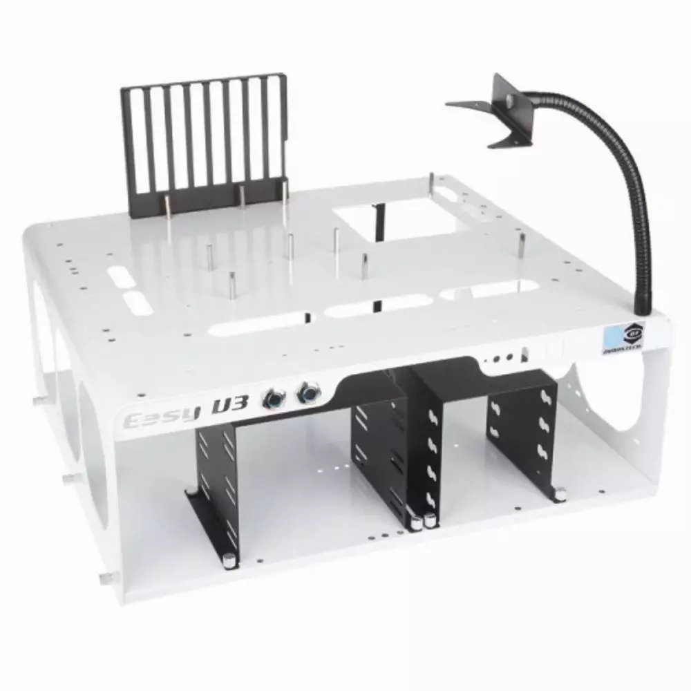 Кутия DimasTech Benchtable Easy V3.0, бяла