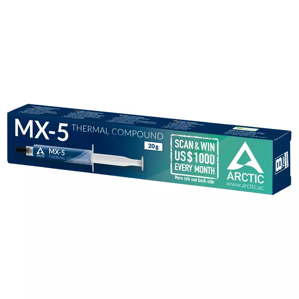 Термо паста Arctic MX-5 Thermal Compound 20gr