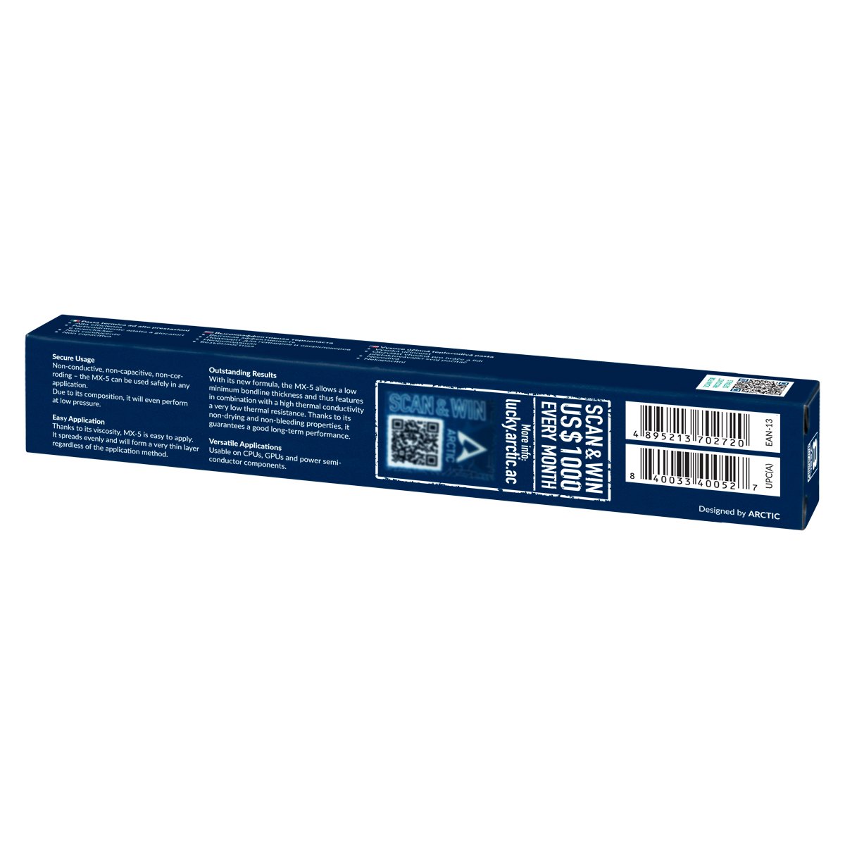 Термо паста Arctic MX-5 + Spatula Thermal Compound 2g