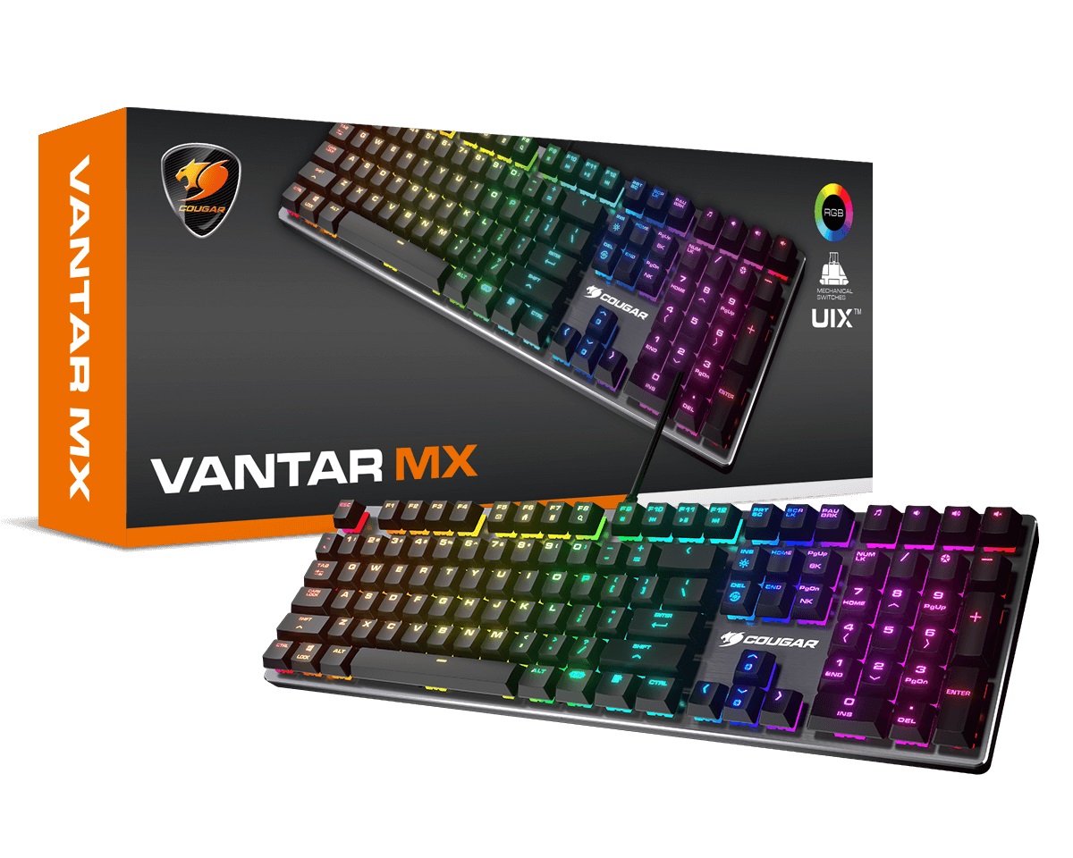 Геймърска клавиатура COUGAR Vantar MX CherryMX Red