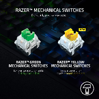 Геймърска клавиатура Razer BlackWidow V3 Green Mechanical Switch