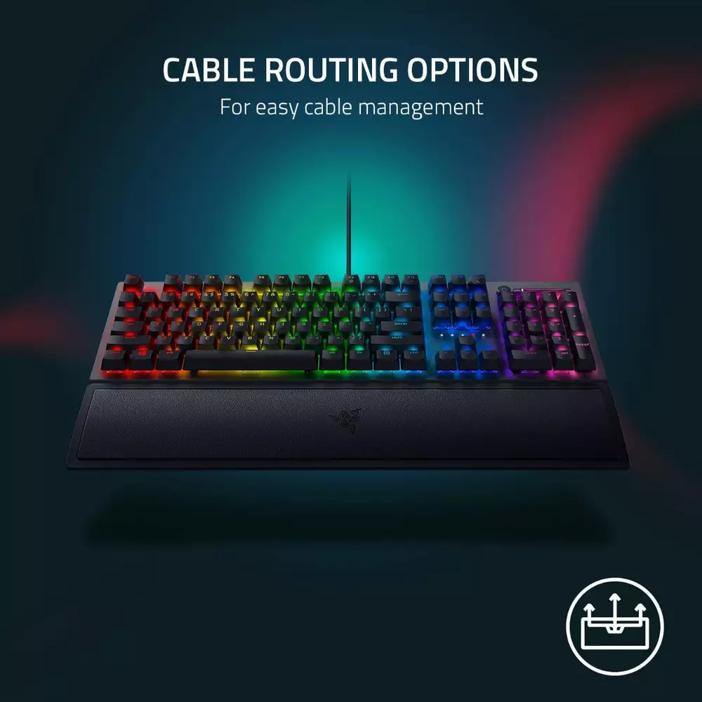 Геймърска клавиатура Razer BlackWidow V3 Green Mechanical Switch