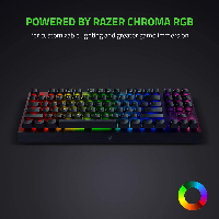 Гаймърска клавиатура Razer BlackWidow V3 Tenkeyless Mechanical Green Switch