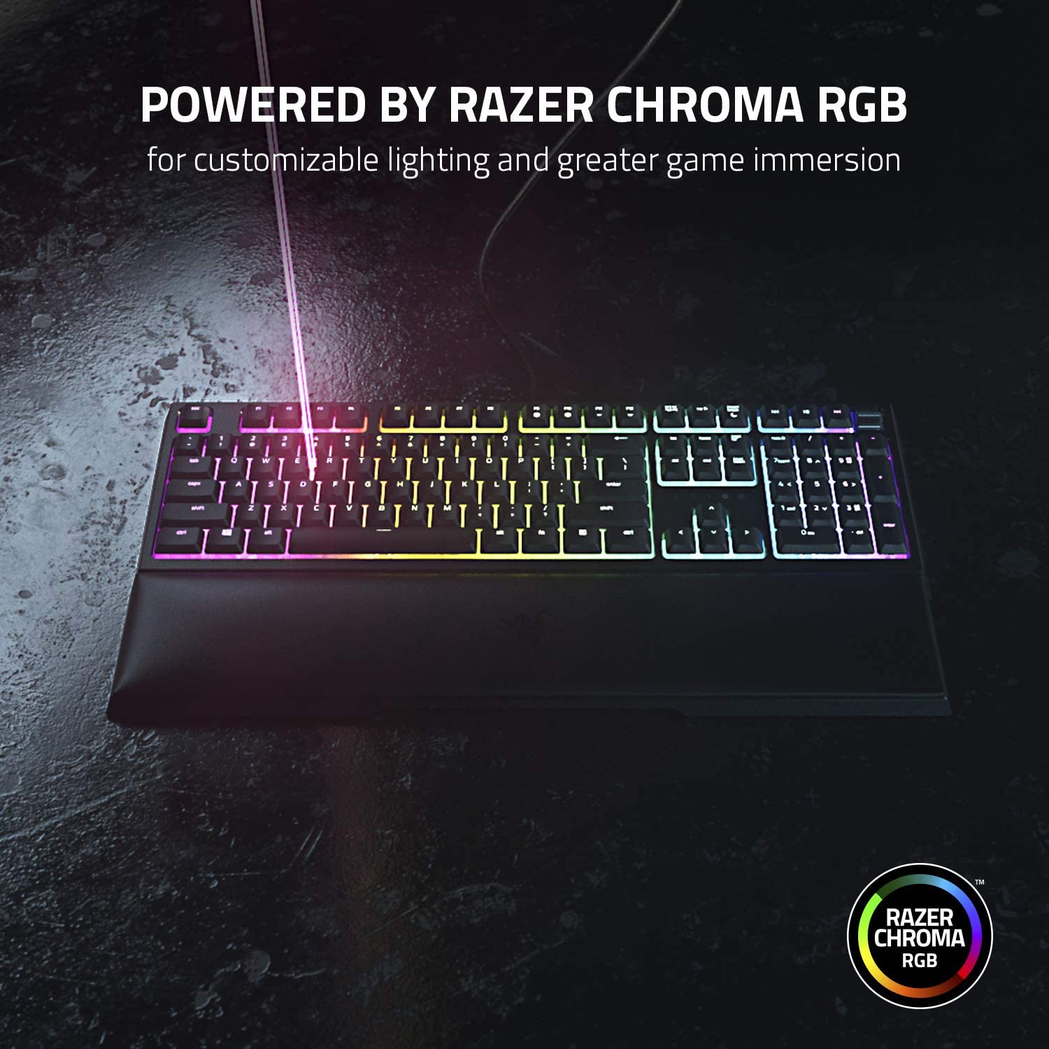 Геймърска клавиатура Razer Ornata V2 Mecha-Membrane Switch