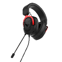 Геймърски слушалки ASUS TUF Gaming H3 Red 7.1 Virtual surround sound