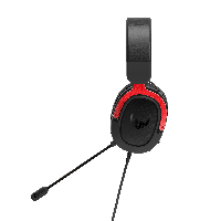 Геймърски слушалки ASUS TUF Gaming H3 Red 7.1 Virtual surround sound