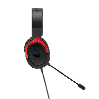 Геймърски слушалки ASUS TUF Gaming H3 Red 7.1 Virtual surround sound