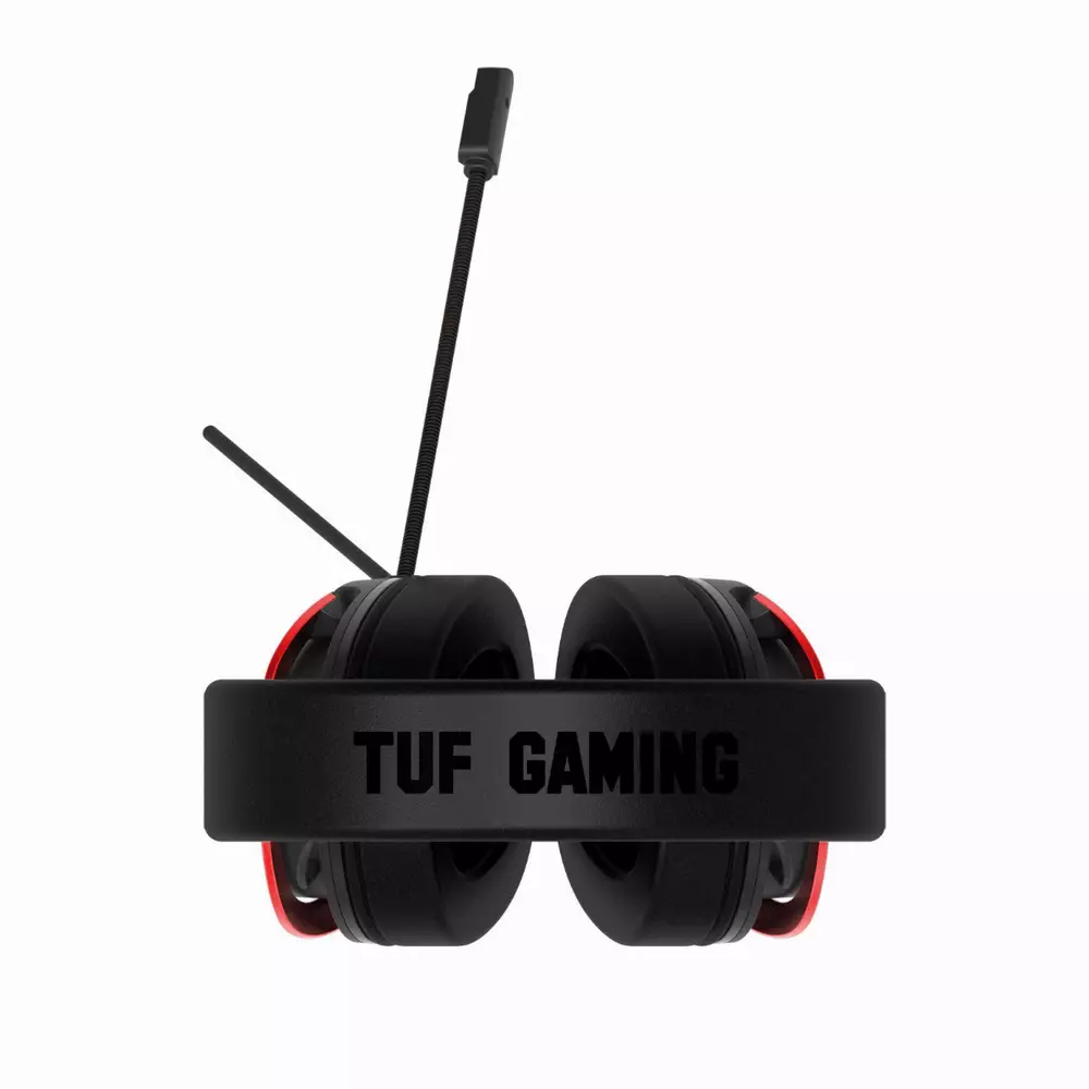 Геймърски слушалки ASUS TUF Gaming H3 Red 7.1 Virtual surround sound