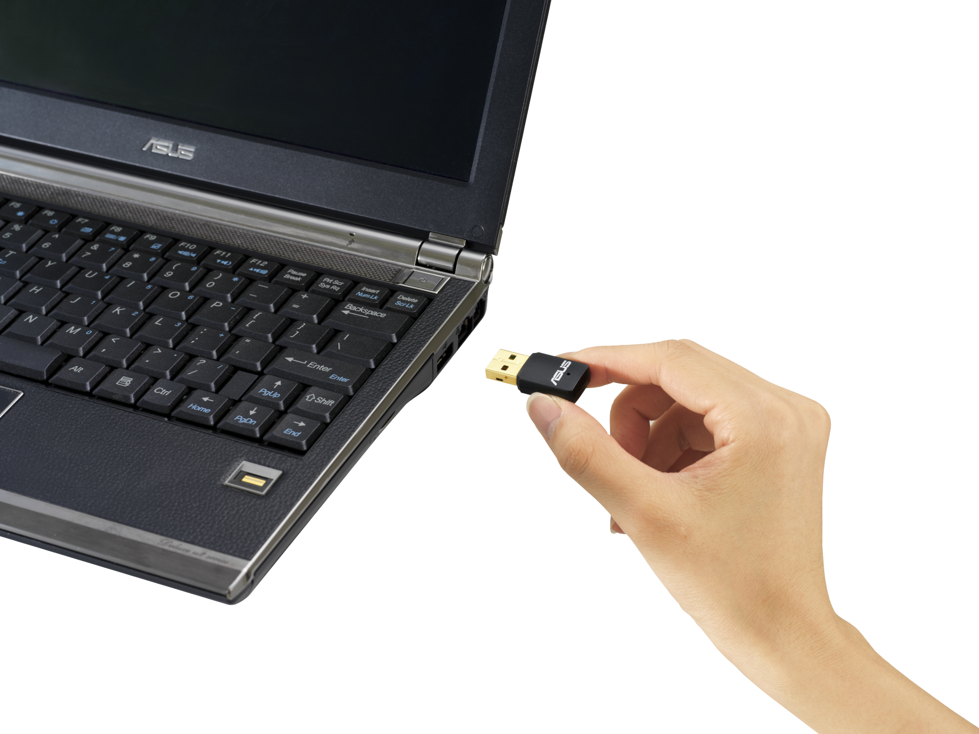 ASUS Безжичен адаптер USB-N13 C1, Wireless-N300 USB Adapter