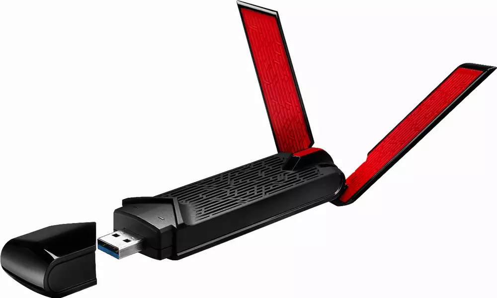 ASUS Безжичен адаптер Dual-Band AC1900, USB Wi-Fi Adapter