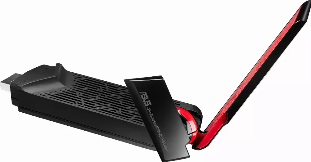 ASUS Безжичен адаптер Dual-Band AC1900, USB Wi-Fi Adapter