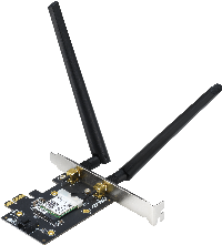 Адаптер ASUS PCE-AX3000, AX3000 Dual Band PCI-E WiFi 6 (802.11ax)