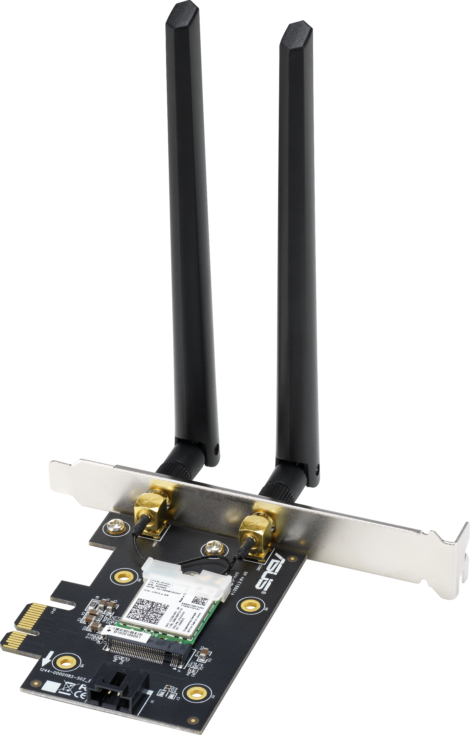 Адаптер ASUS PCE-AX3000, AX3000 Dual Band PCI-E WiFi 6 (802.11ax)