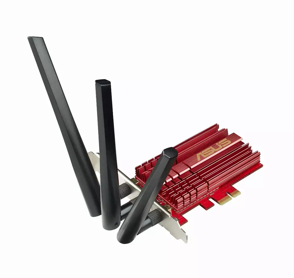 Адаптер ASUS PCE-AC68, 802.11ac Dual-band Wireless-AC1900 PCI-E