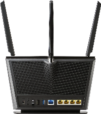 Безжичен рутер ASUS RT-AX68U, AX2700 Dual Band WiFi 6