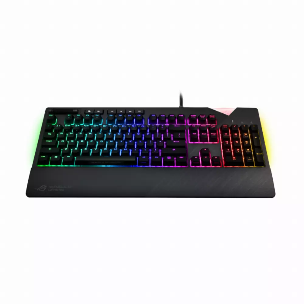Геймърска механична клавиатура ASUS ROG Strix Flare Cherry MX Red RGB