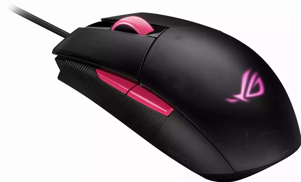 Геймърска мишка ASUS ROG Strix Impact II Electro Punk