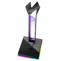 Геймърскa поставка за слушалки ASUS ROG Throne Qi - 90YH01K0-B2EA00
