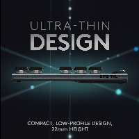 Геймърска клавиатура LOGITECH G915 TKL GL Tactile Switches