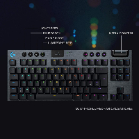 Геймърска клавиатура LOGITECH G915 TKL GL Tactile Switches