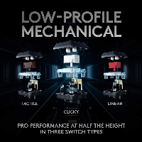 Геймърска клавиатура LOGITECH G915 TKL GL Tactile Switches