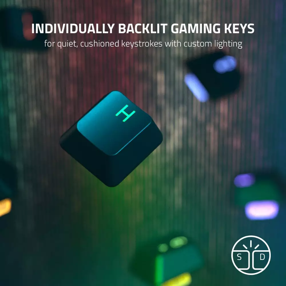 Геймърска клавиатура Razer Cynosa V2 Soft cushioned gaming-grade keys