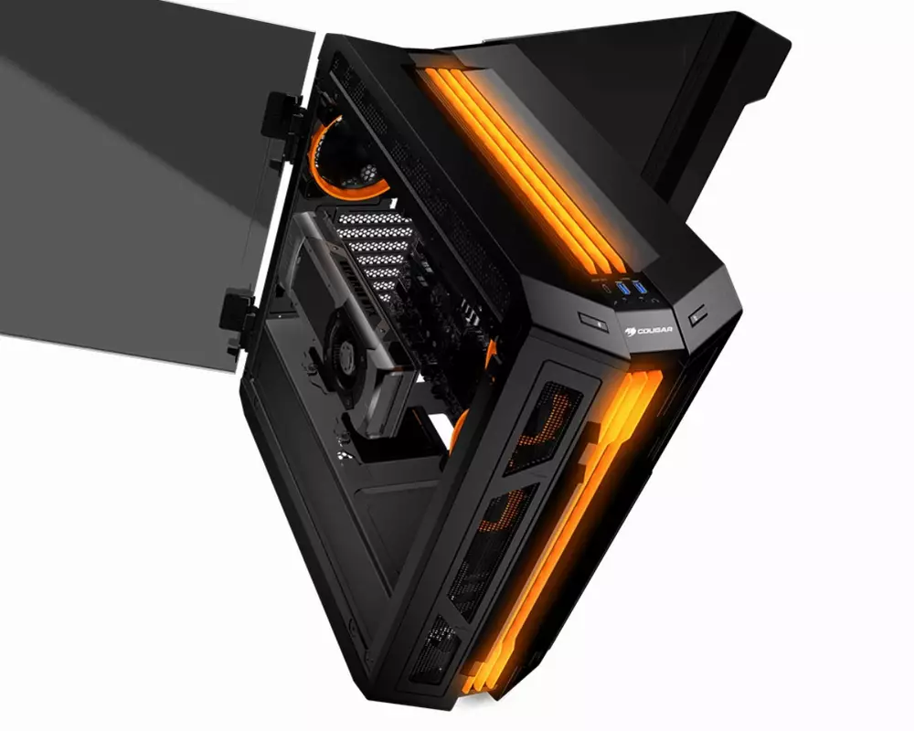 Кутия COUGAR GEMINI T Pro Mid Tower RGB