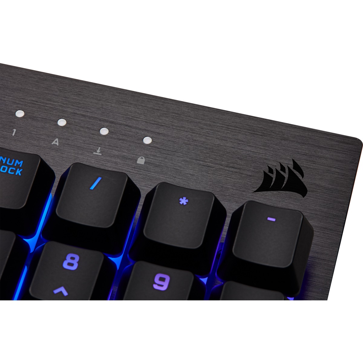 Геймърска клавиатура Corsair K60 RGB PRO Mechanical CHERRY VIOLA Black