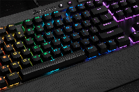 Геймърска клавиатура Corsair K65 LUX RGB CherryMX Red