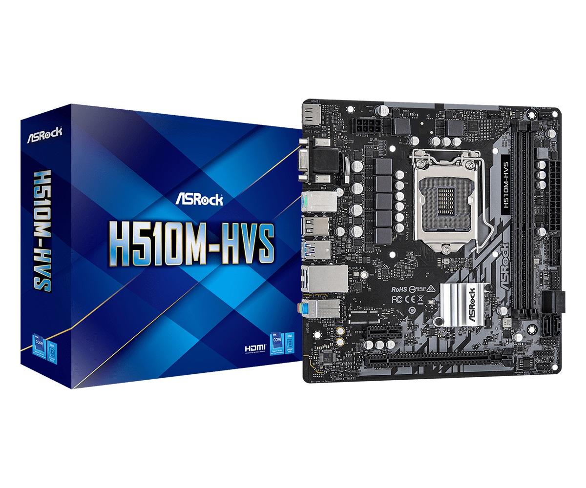 Дънна платка ASROCK H510M-HVS
