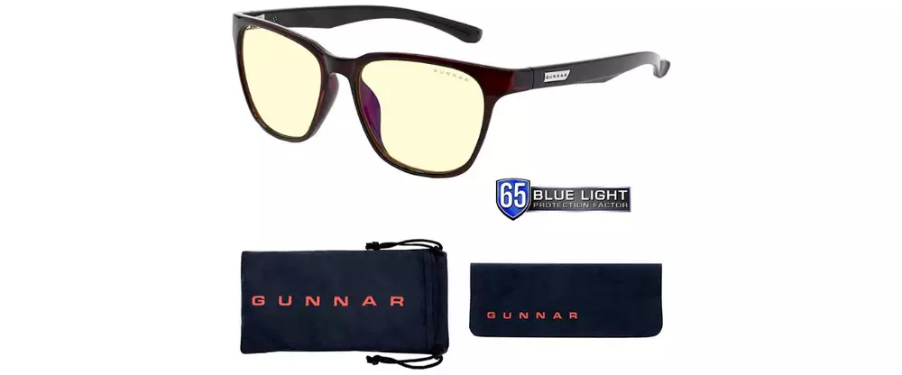 Геймърски очила GUNNAR Berkeley Merlot Onyx, Amber, Бордо