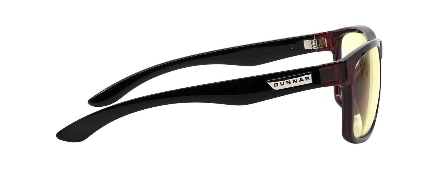 Геймърски очила GUNNAR Intercept Merlot/Onyx, Amber, Бордо