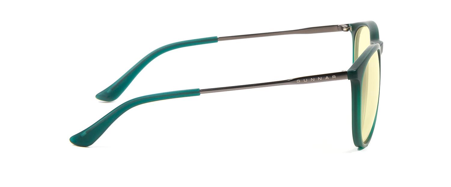 Геймърски очила GUNNAR Menlo Emerald, Amber, Зелен