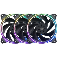 Вентилатор InWin Sirius Loop ASL120 Triple Pack (3x120mm Case Fans) ARGB Black