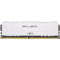 Памет Crucial Ballistix White 8GB DDR4 2666MHz CL16