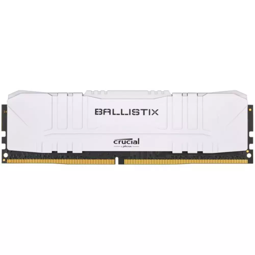 Памет Crucial Ballistix White 8GB DDR4 2666MHz CL16