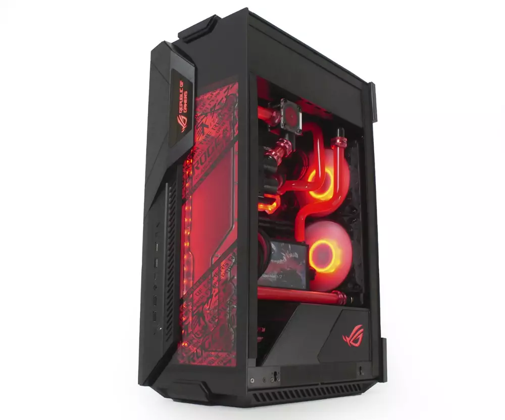 Геймърски компютър ASUS ROG Custom Water Build (AMD Ryzen 7 5800X, 32GB, RTX 3080 10GB, 500GB SSD, 850W)