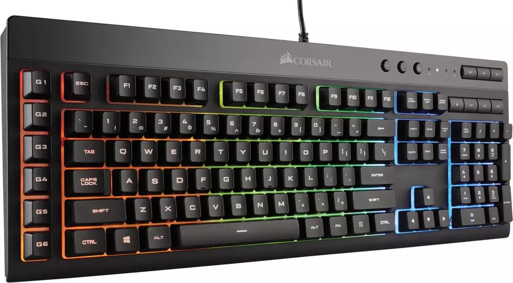  Геймърска клавиатура Corsair K55 RGB