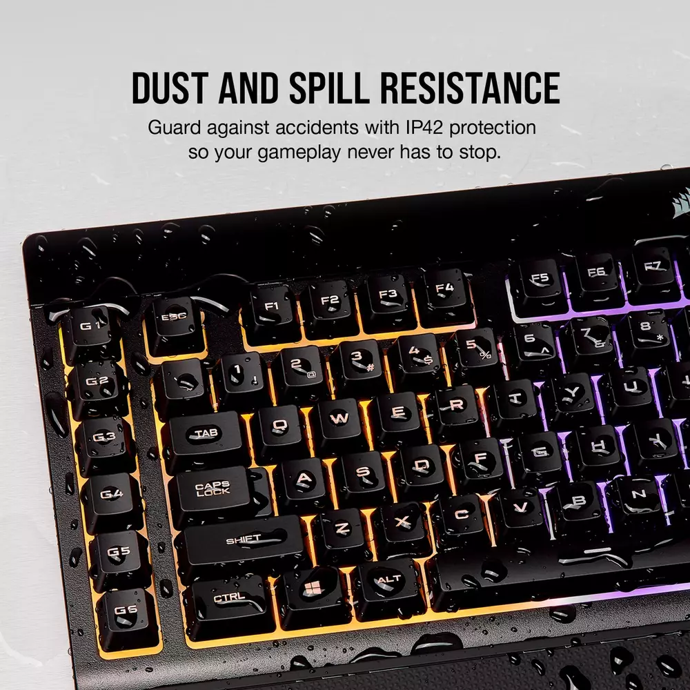  Геймърска клавиатура Corsair K55 RGB