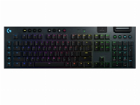 Безжична геймърска клавиатура Logitech G915 Lightsync RGB GL Linear Switches